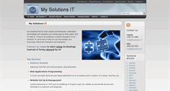 Desktop Screenshot of mysolutions.it